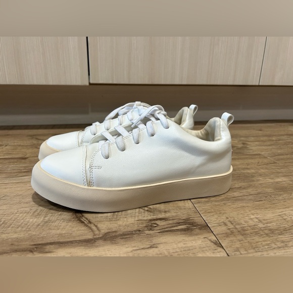 MATT & NAT MARCI WOMEN'S VEGAN platform y2k 90’s SNEAKERS WHITE-PINK chunky - Picture 2 of 11